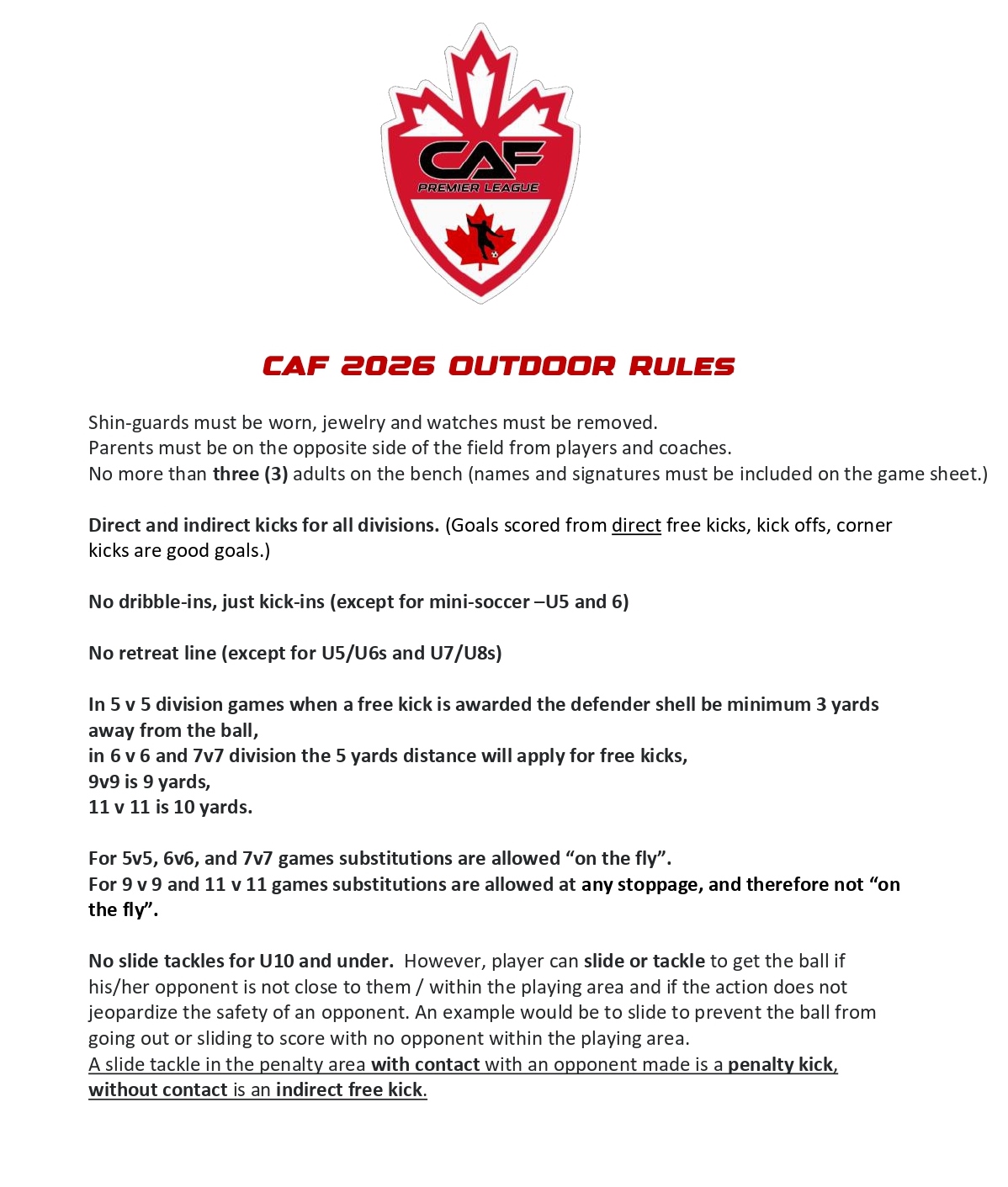 AACAF 2026 Outdoor Rules_page-0001